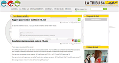 Desktop Screenshot of latribu64.fr