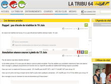 Tablet Screenshot of latribu64.fr